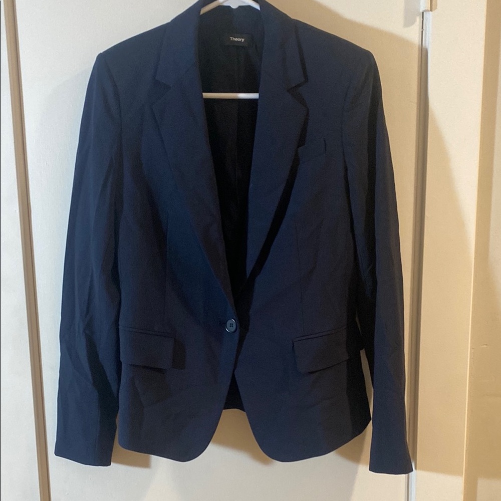 Theory Navy Women's Blazer